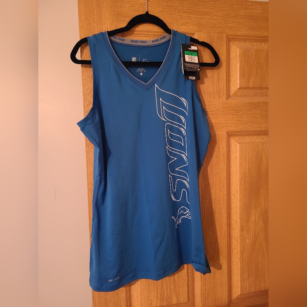 Detroit Lions Nike Dry Fit tank XL